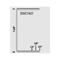 Bostitch SW7437 - 3/4 inch Galvanized Carton Closing Staples - Case Pack