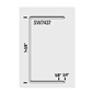 Bostitch SW7437 - 5/8 inch Galvanized Carton Closing Staples
