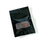 Black EVOH vacuum Pouch with Zipper - 7.5 x 11 inches