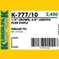 Klinch-Pak - K-777/10 3/8 inch Staples - Case Pack