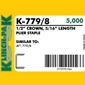 Klinch-Pak K-779/8 Galvanized Staples - 5/16 inch