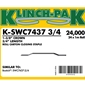 Klinch-Pak K-SWC7437  3/4 in. Roll Staples