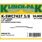 Klinch-Pak K-SWC7437-58-1M 5/8 in. Roll Staples