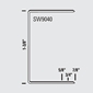 Bostitch SW9040 - 5/8 inch Crown Carton Closing Staple