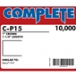 Complete C-P15 16 Gauge 1" Wide Crown Staples - 1 1/4 inch