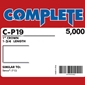 Complete C-P19 16 Gauge, 1" Wide Crown Staples - 1 3/4 inch