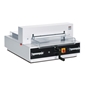 MBM Triumph 4350 Automatic Stack Paper Cutter - 16 7/8 inch