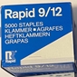 Rapid 9/12 Staples - 1/2 inch