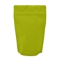 16oz (450g) Stand Up Pouch Zip Pouches – Matte Green with Valve