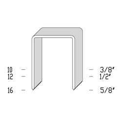 Josef Kihlberg - 777/16 5/8in. Staples - Case