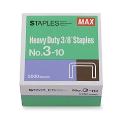 Max No.3-10 3/8 inch Staples