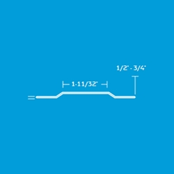 BeA SWC7437 3/4 inch Wide Crown Coil Packaging Staple - 1M