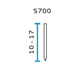 BeA S710 Series 23 Gauge Headless Pins - 3/8 Inch