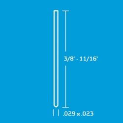 BeA 700 Series 23 Gauge Headless Pins - 7/8 inch