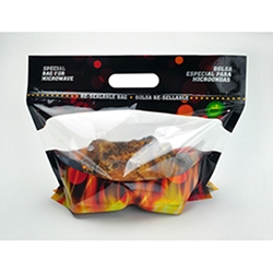 12 3/4 X 9 3/4+ 6 1/2 BG  Large Rotisserie Chicken Pouch