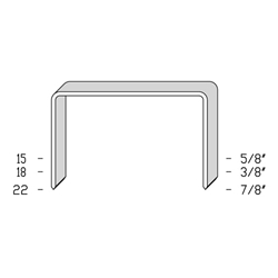 Josef Kihlberg JK560-15K 5/8 inch Carton Closing Staples