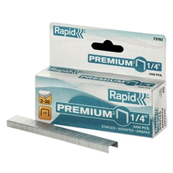 Rapid 26/6 Premium 1/4 inch Staple