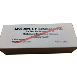 210/8 Red Streak 5/16 inch Staples