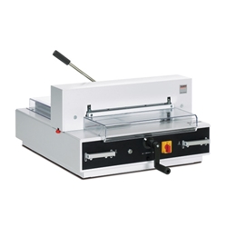 MBM Triumph 4315 Semi-Automatic Stack Paper Cutter - 16 7/8 inch