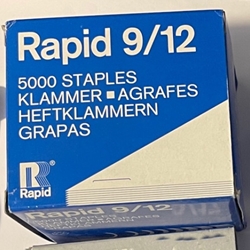 Rapid 9/12 Staples - 1/2 inch