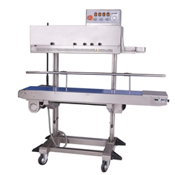 HLM-1120LD Stainless Steel Vertical Band Sealer with Dry Ink Coding