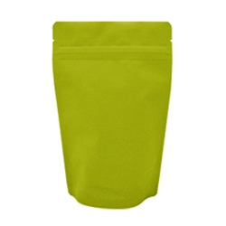 16oz (450g) Stand Up Pouch Zip Pouches – Matte Green