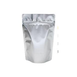 8oz (225g) Metallized Stand Up Pouch Zip Pouches – SILVER