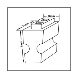 Letter block for HLM and FRM Band Sealers